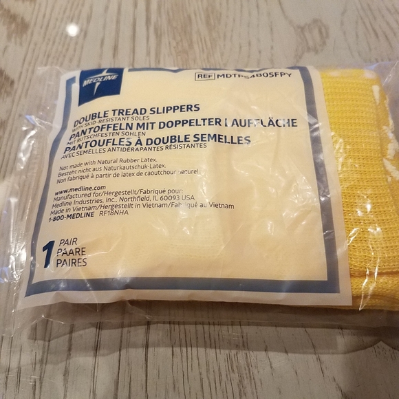 Medline slipper socks 3 pairs - Picture 4 of 5